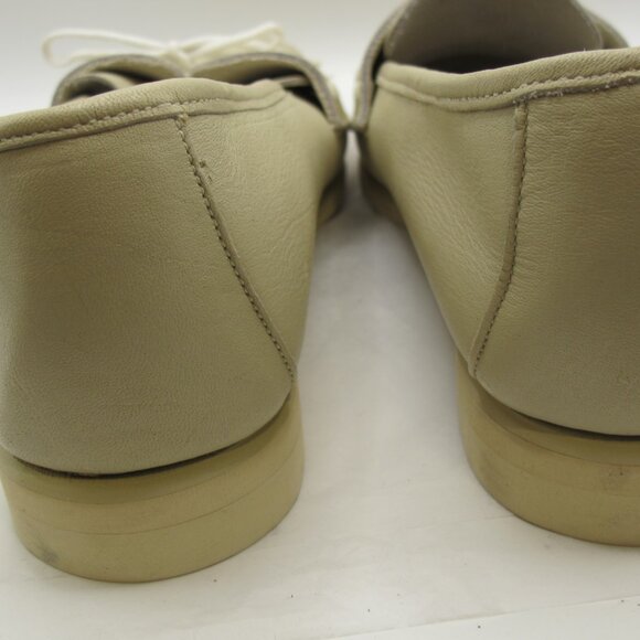 Sperry Topsider cream boat shoe in 8.5M - Picture 6 of 7